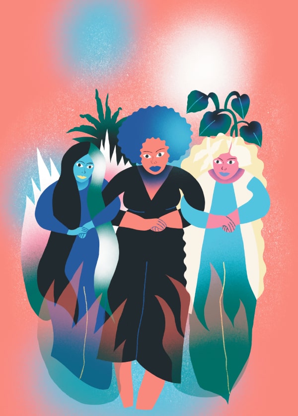 Visuel du festival musicienne·s